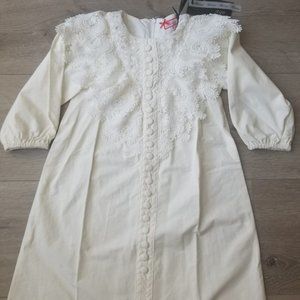 White Lace Dress - Girls Size 6